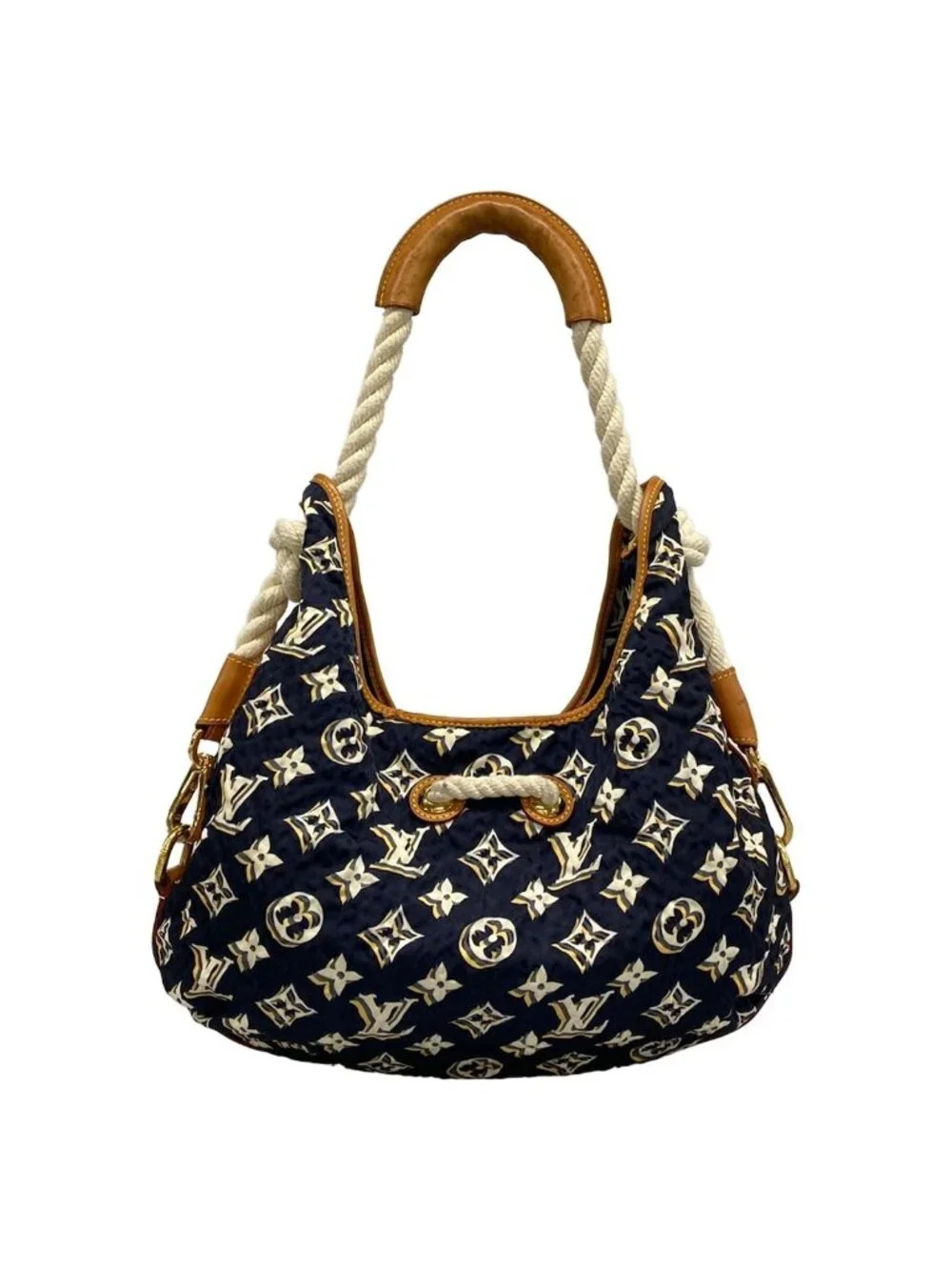 Louis Vuitton Handbag Collection Line Bulle MM Marine